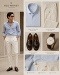Old money collection lookbook design