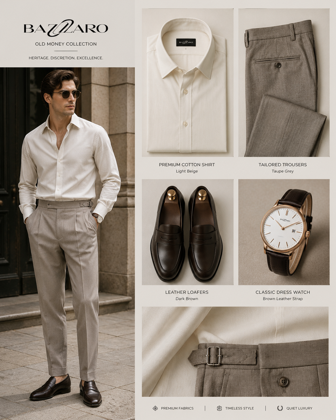 Sophisticated heritage fashion collection